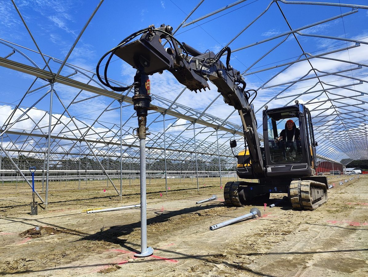 HyperTorq+ Antriebskopf für die Schraubpfahl-Installation
