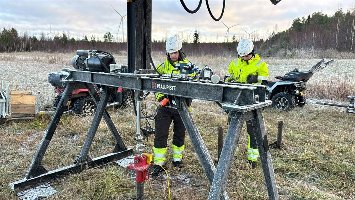 Schraubpfahl-Fundamentplanung und Ingenieurwesen