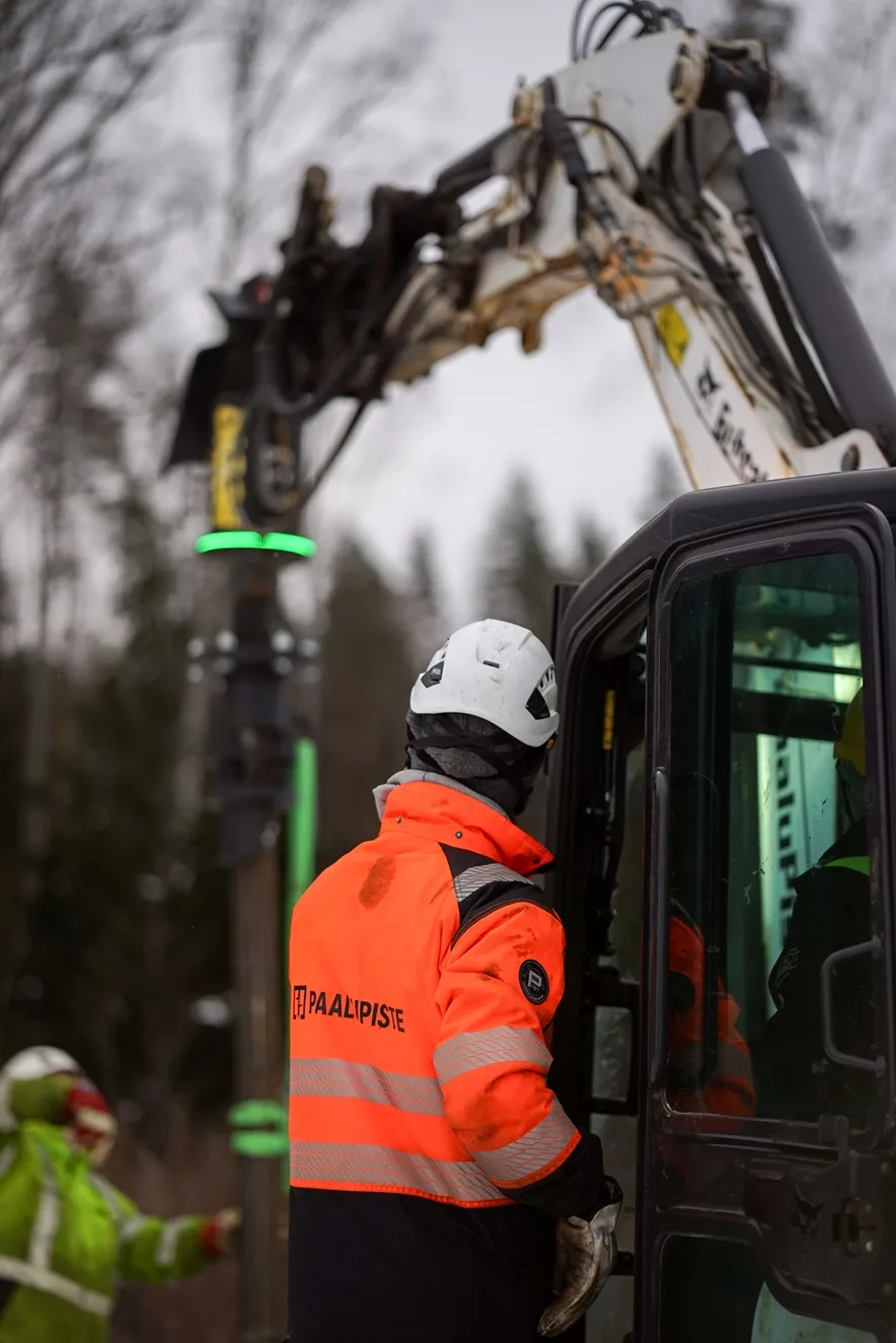 Installationsschulung vor Ort mit dem Paalupiste-Team